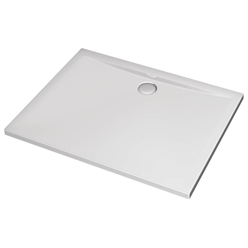 Immagine di Ideal Standard ULTRA FLAT piatto doccia rettangolare in acrilico 100 x 90 cm, bianco K518101
