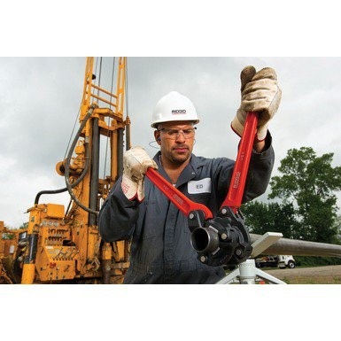 Immagine di Ridgid Chiave giratubo per tubo interno carotiere, misura N, 55,7mm, inserti in metallo duro sostituibili 46378