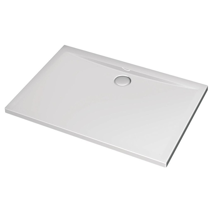 Immagine di Ideal Standard ULTRA FLAT piatto doccia rettangolare in acrilico 120 x 100 cm, bianco K518401
