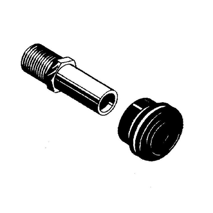 Immagine di Ideal Standard Set raccordo per alimentazione posteriore orinatoio, finitura neutro K710667