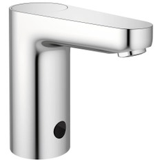 Immagine di Ideal Standard CERAPLUS miscelatore elettronico per lavabo a bocca alta, funzionamento a sensore e alimentazione a batteria, finitura cromo A6143AA