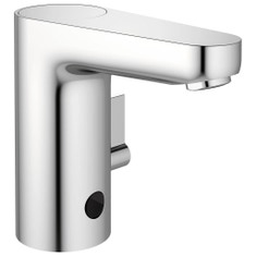 Immagine di Ideal Standard CERAPLUS miscelatore monocomando elettronico per lavabo a bocca alta, funzionamento a sensore e alimentazione a batteria, finitura cromo A6145AA