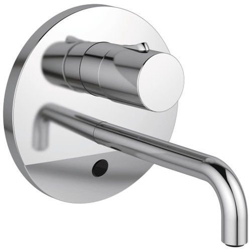 Immagine di Ideal Standard CERAPLUS miscelatore monocomando elettronico da incasso per lavabo, funzionamento a sensore e alimentazione a batteria, bocca di erogazione 23 cm, finitura cromo A6151AA