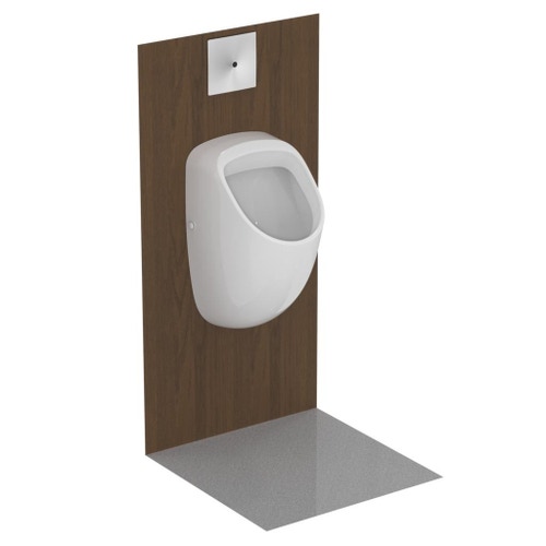 Immagine di Ideal Standard CERAPLUS rubinetto elettronico ad incasso per orinatoio, funzionamento a sensore, finitura cromo A3732XJ