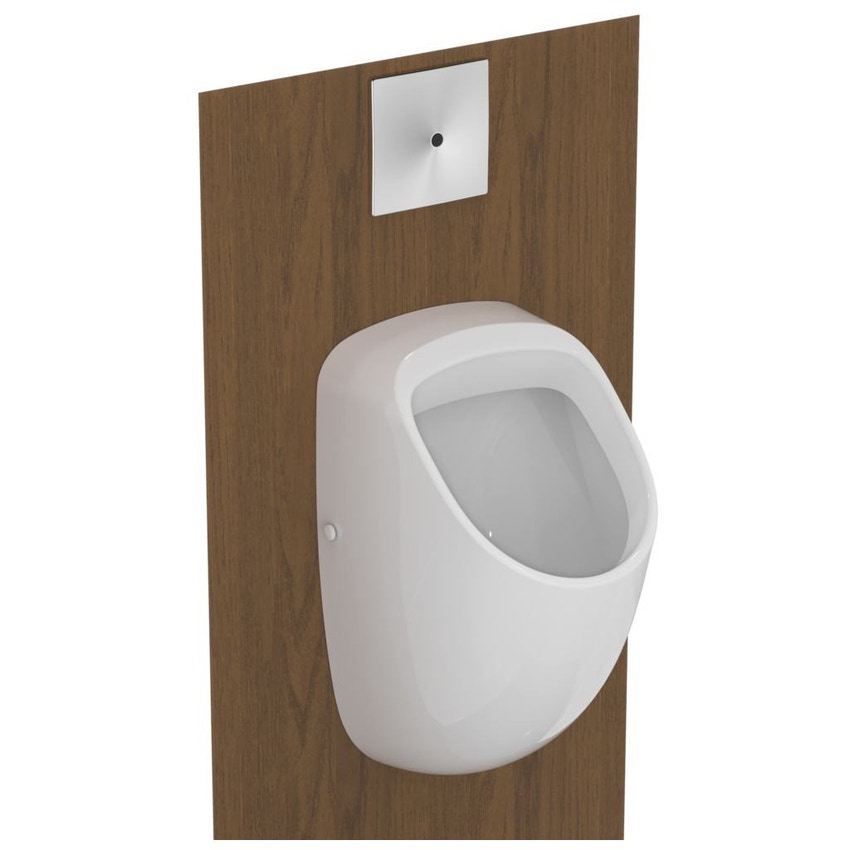 Immagine di Ideal Standard CERAPLUS rubinetto elettronico ad incasso per orinatoio, funzionamento a sensore, finitura cromo A3732XJ