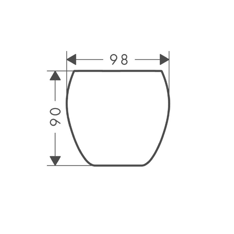 Axor 42804670 UNIVERSAL CIRCULAR bicchiere porta spazzolino