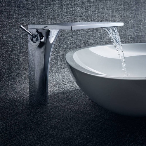 Immagine di Axor MASSAUD miscelatore monocomando 220 catino, senza saltarello, finitura cromo 18020000