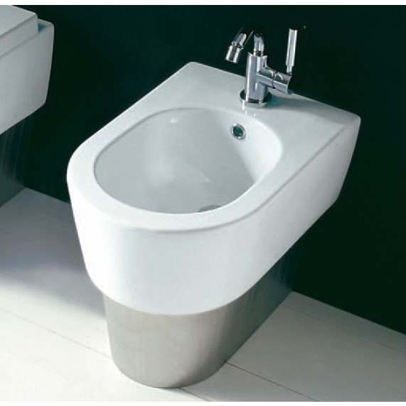 Immagine di Flaminia Link Bidet monoforo con attacchi per base 5065A