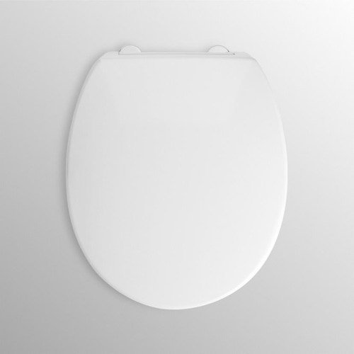 Immagine di Ideal Standard Contour 21 sedile con coperchio e ganci di fissaggio, bianco S407901