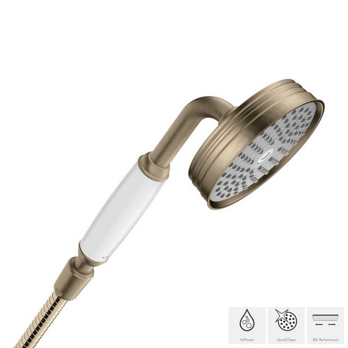 Immagine di Axor MONTREUX doccetta 100, 1 jet, finitura nichel spazzolato 16320820