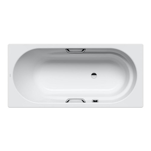 Immagine di Kaldewei VAIO STAR vasca rettangolare L.170 P.80 cm, con predisposizione montaggio maniglie, in acciaio smaltato, colore bianco alpino 234100010001