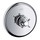 Axor MONTREUX miscelatore termostatico ad alta potata, ad incasso, con maniglia a croce, finitura cromo 16815000