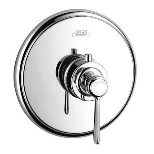 Immagine di Axor MONTREUX set esterno termostatico ad incasso maniglia a leva 43 l/min, finitura cromo 16823000