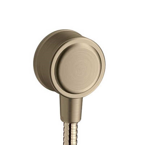 Immagine di Axor MONTREUX uscita a muro con valvola antiriflusso, finitura nichel spazzolato 16884820