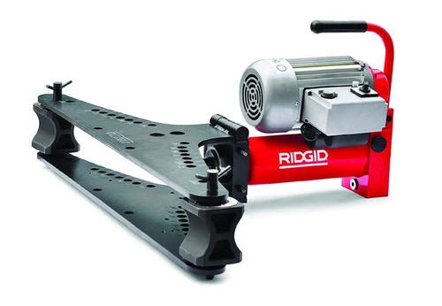Immagine di Ridgid Curvatubi a piastra ribaltabile, elettro-idraulico, capacità diametro effettivo 3/8"-4", motore da 1 PH 1,4 Kw, 230V   14931