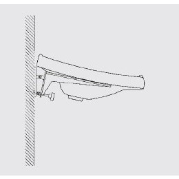Immagine di Ceramica Dolomite Atlantis mensola di supporto ad inclinazione manuale per lavabo J040300, neutro J511067