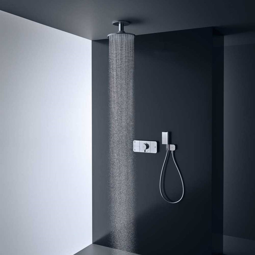 Immagine di Axor ONE modulo termostatico, ad incasso, per 3 utenze, finitura cromo 45713000