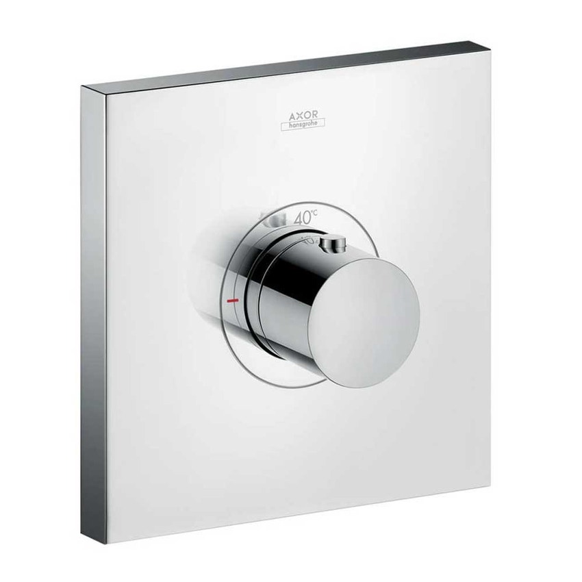 Immagine di Axor SHOWERSELECT miscelatore termostatico, ad incasso, ad alta portata, Square, finitura cromo 36718000