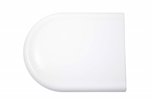 Immagine di Ceramica Dolomite Clodia sedile termoindurente con cerniere inox, bianco J104900