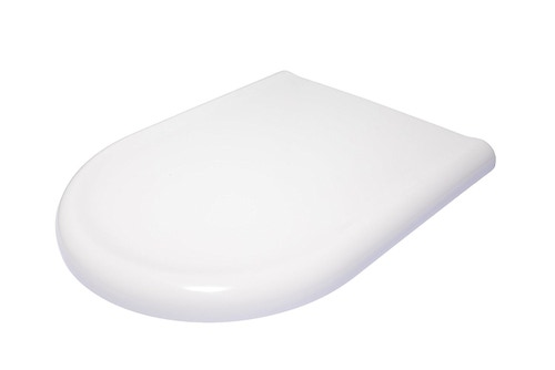 Immagine di Ceramica Dolomite Clodia sedile termoindurente con cerniere inox, bianco J104900