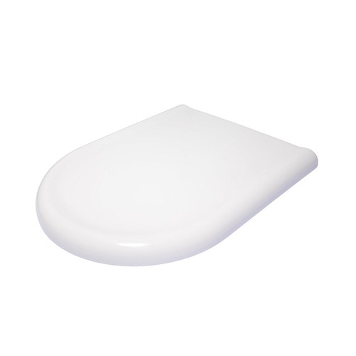 Immagine di Ceramica Dolomite Clodia sedile termoindurente con cerniere inox, bianco J104900