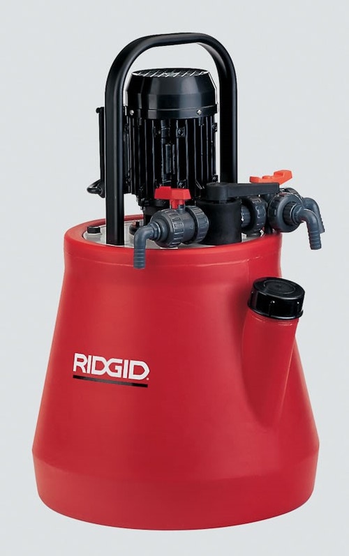 Ridgid DP-24 Pompa disincrostante per il ripristino degli impianti con  valvola di inversione di flusso, 0,45 HP, 330 W, 230 V, serbatoio da 35L,  portata 90 L/min - 34051
