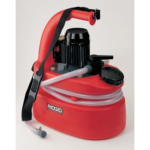 Immagine di Ridgid Pompa disincrostante per il ripristino degli impianti con valvola di inversione di flusso, 0,15 HP, 110 W, 230 V, serbatoio da 13L, portata 40 L/min 57276