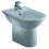 Immagine di Ceramica Dolomite Clodia bidet monoforo a pavimento distanziato da parete, bianco J051200