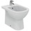 Immagine di Ceramica Dolomite GEMMA 2 bidet a terra filo parete, bianco J523501