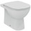 Immagine di Ceramica Dolomite GEMMA 2 vaso a pavimento filo parete, bianco J523101