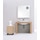 Flaminia IO Panca cm 120 x 55 foro centrale per lavabo incasso IO90 IO90B1