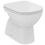 Immagine di Ceramica Dolomite GEMMA 2 vaso a pavimento con scarico verticale UNI, bianco J522101