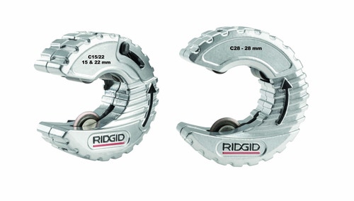 Immagine di Ridgid Tagliatubi per tubature in rame per spazi ristretti, capacità 28 mm, con unzione esclusiva di ’’cambio rapido’’ della misura 60668