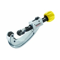 Immagine di Ridgid Tagliatubi ad azione rapida con rotella e alesatore retrattile, con due serie di ruote di guida separate, flottanti, per tubazioni del gas, capacità 3/8"-1" 32078