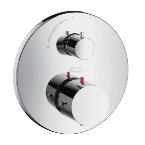 Immagine di Axor STARCK set esterno termostatico ad incasso, con arresto, finitura cromo 10700000