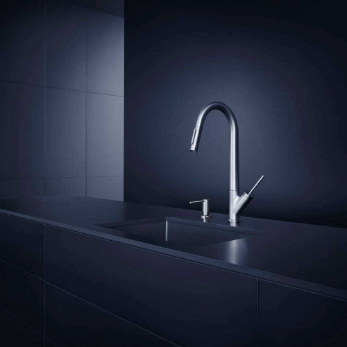 Immagine di Axor STARCK miscelatore monocomando cucina monocomando 270, con doccetta estraibile, finitura cromo 10821000