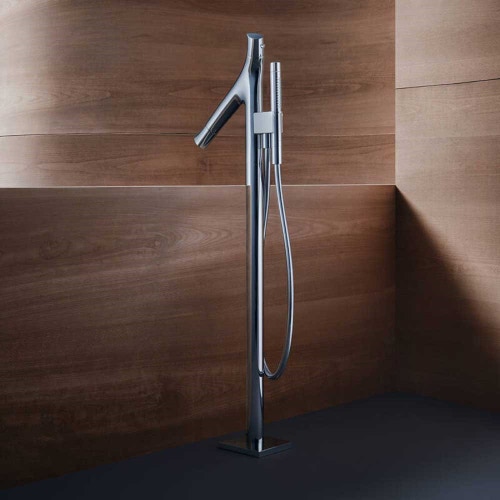 Immagine di Axor STARCK ORGANIC miscelatore monocomando vasca, a pavimento, finitura cromo 12016000