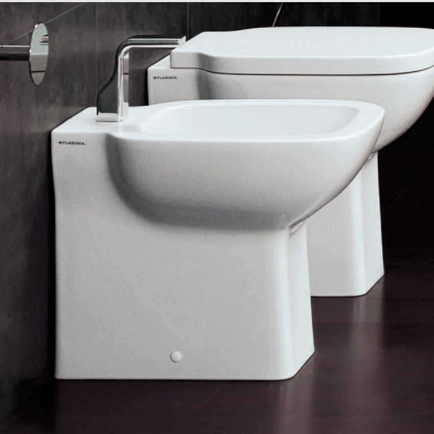 Immagine di Flaminia Sprint Bidet back to wall monoforo SR217