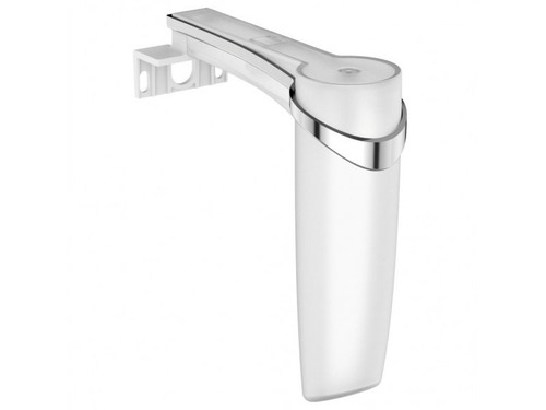 Immagine di Ceramica Dolomite GEMMA 2 lampada SBR2 a LED con diffusore in ABS, cromo T3248AA