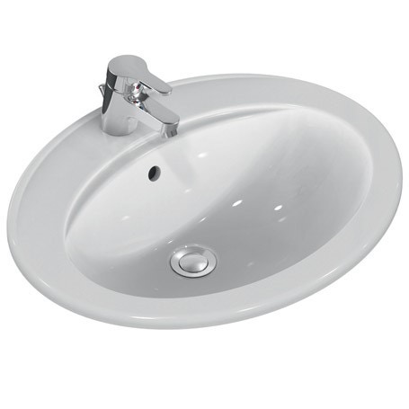 Lavabi A Incasso Dimensioni.Ceramica Dolomite E883601 Quarzo Lavabo 56 X 46 Cm Per Incasso Soprapiano Con Foro Rubinetteria E Troppopieno Bianco Prezzi E Offerte Su Tavolla Com