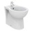 Immagine di Ceramica Dolomite QUARZO bidet a pavimento monoforo per installazione filo parete, bianco E071101