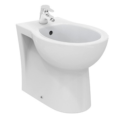 Ceramica Dolomite Catalogo Prezzi.Ceramica Dolomite E071101 Quarzo Bidet A Pavimento Monoforo Per Installazione Filo Parete Bianco Prezzi E Offerte Su Tavolla Com