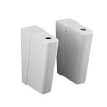 Immagine di Ceramica Dolomite MESSICO DUE coppia piedini completa di set ganci fissaggio, bianco J084600