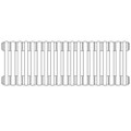 Immagine di Irsap TESI 2, radiatore per sostituzione A, 19 elementi 56,5x85,5x6,5cm, bianco RT205651901IRNON01