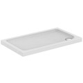 Immagine di Ceramica Dolomite GEMMA 2 piatto doccia rettangolare 120 x 70 x 7 cm in ceramica, bianco J002301