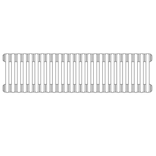 Immagine di Irsap TESI 2, radiatore per sostituzione A, 25 elementi 76,5x112,5x6,5cm, bianco RT207652501IR05N01