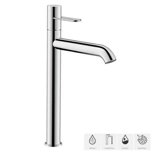 Immagine di Axor UNO miscelatore monocomando 250 maniglia staffa senza scarico e saltarello finitura polished brass 38034930