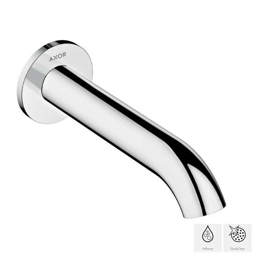 Immagine di Axor UNO bocca erogazione vasca curva finitura polished brass 38411930