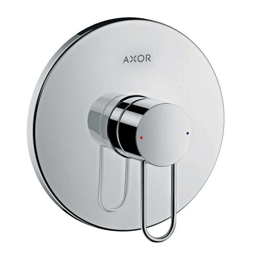 Immagine di Axor UNO miscelatore monocomando doccia, ad incasso, con maniglia a staffa, finitura cromo 38626000