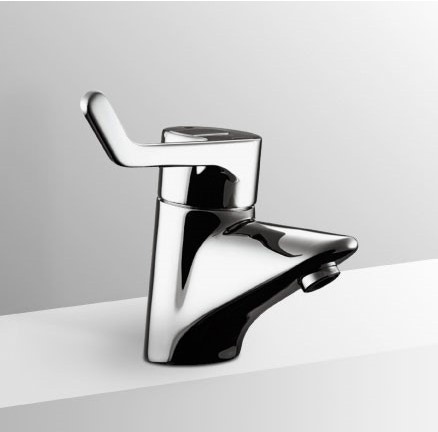 Immagine di Ideal Standard CERAPLUS miscelatore monocomando progressivo a leva lunga per lavabo, finitura cromo A4091AA